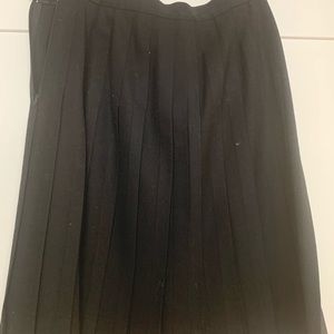 Talbots wool fully pleated skirt